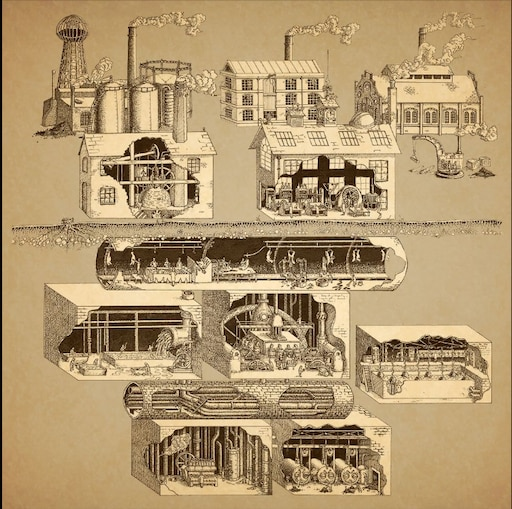The map of the machine, for pigs