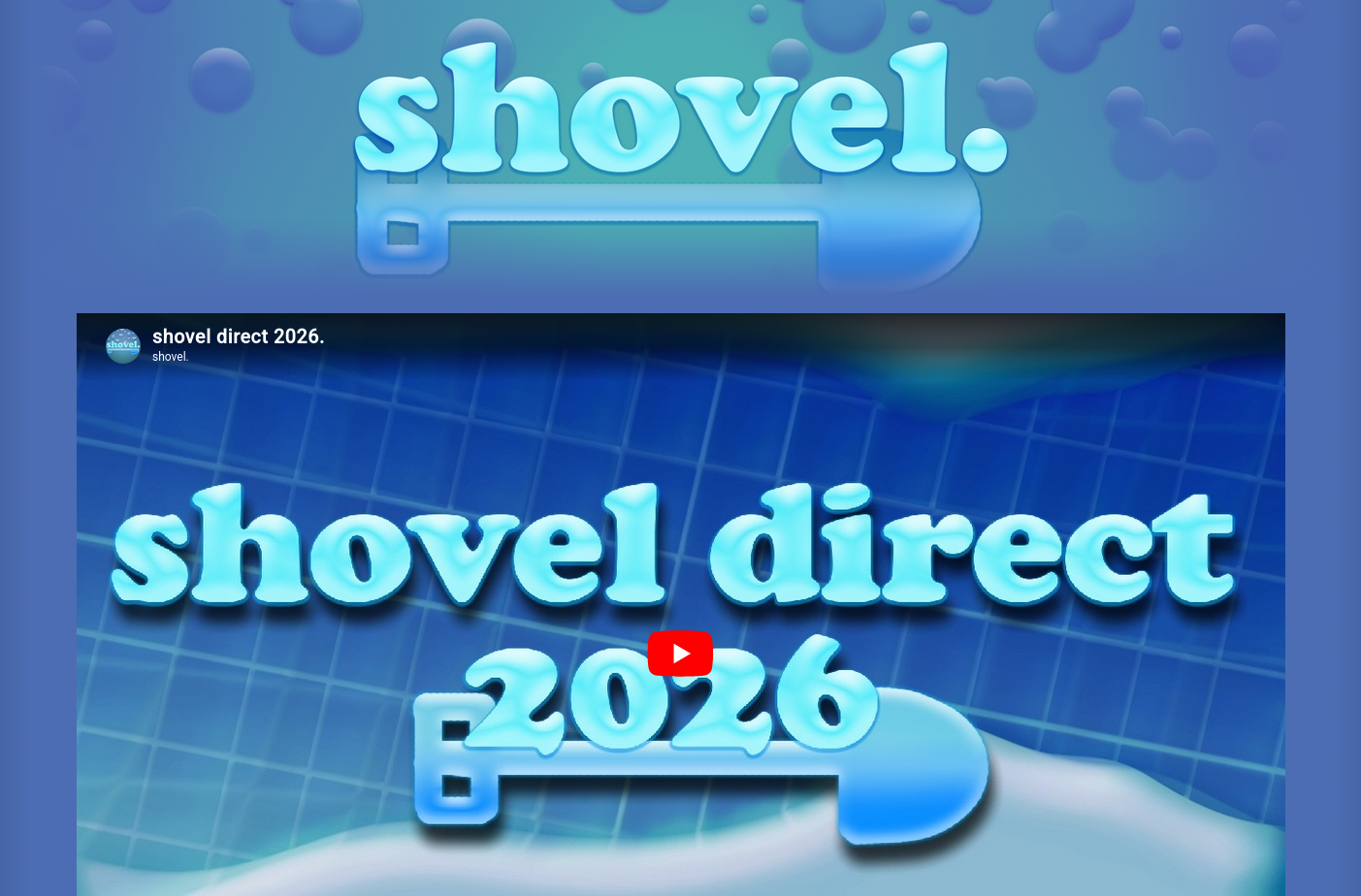 Shovel Direct 2026 website